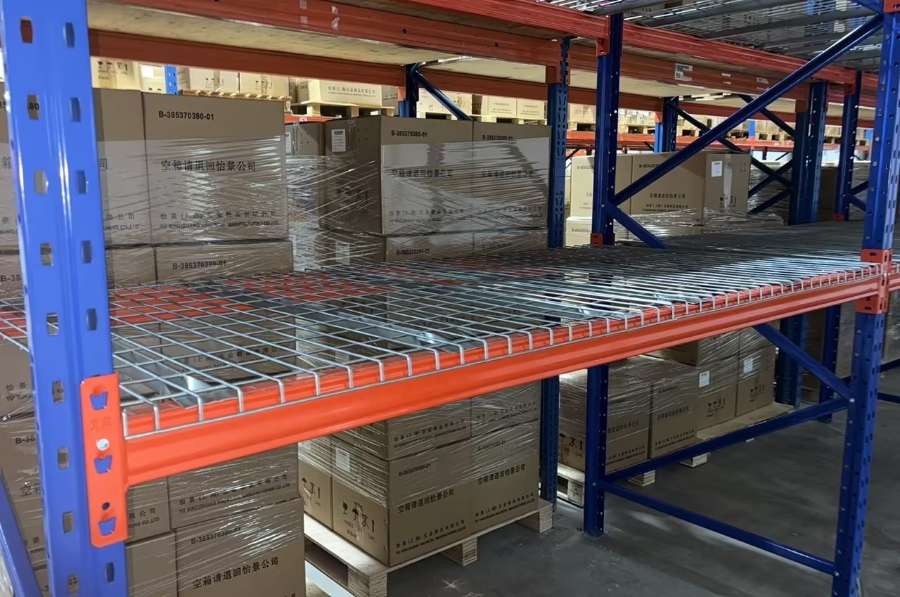 Steel Box Beam Pallet Shelving Racking Heavy Duty Pallet Racking System for Warehouse Storage