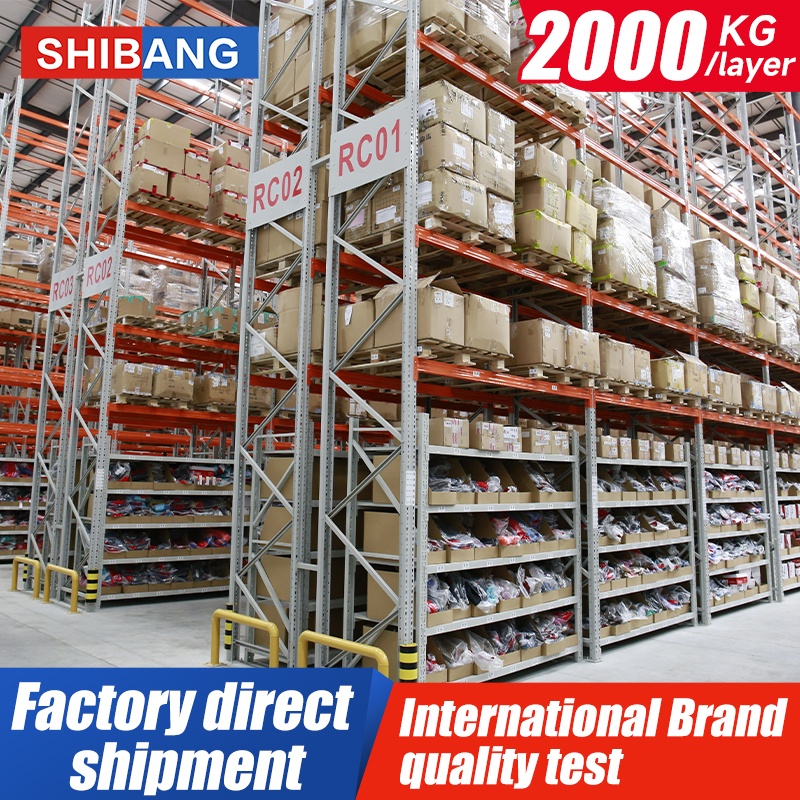 Industrial Pallet Rack Shelving 3000KG Heavy Duty Pallet Rack Warehouse Rack Shelves for Goods Pallet Storage