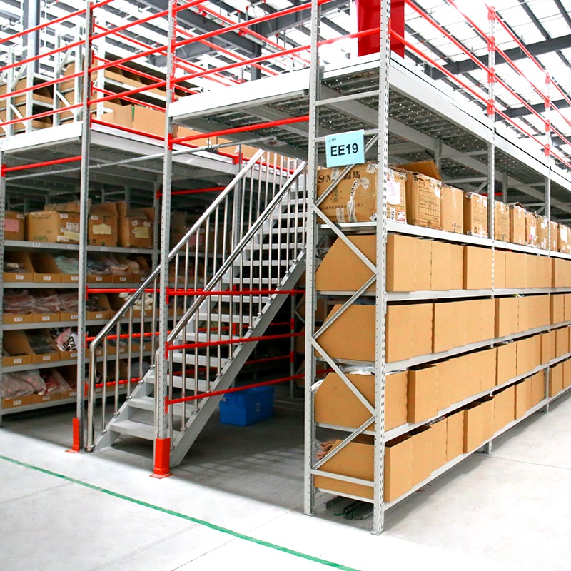 OEM / ODM Heavy Duty Steel Platform Racking System Industrial Mezzanine Floors