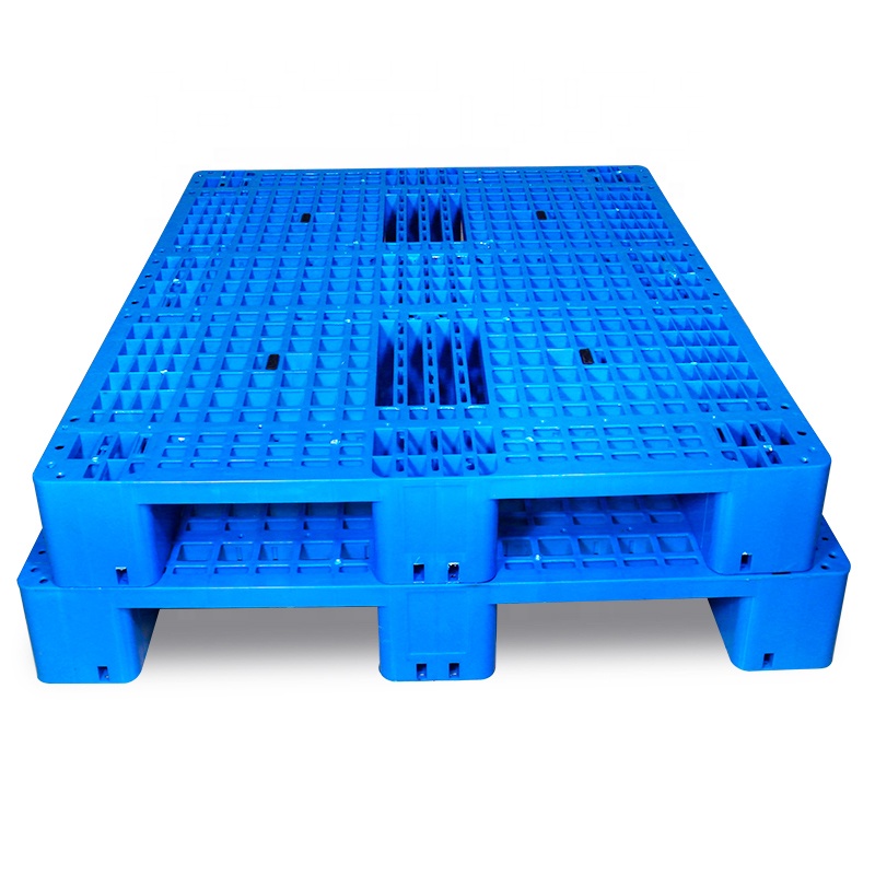 Shibang Warehouse Storage Racking Load 1500-6000KG 1100*1100*150mm Grid Surface Three Runner Logistics Forklift Pallet