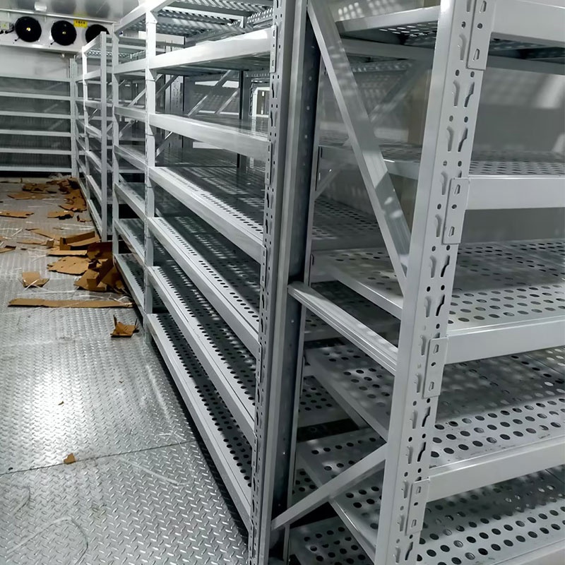 Factory Low Price Warehouse Racking System Rack Shelves Storage Racks with Hollowed-out Shelves
