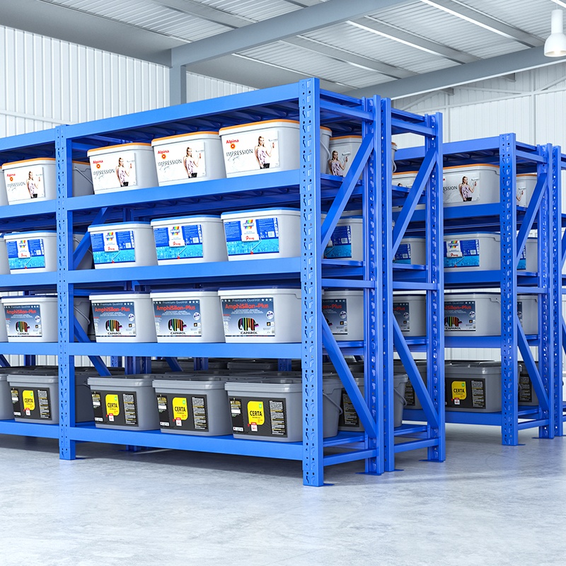 Shibang Hight Quality Light Duty Warehouse Racks Storage Shelves Units Garage Shelf