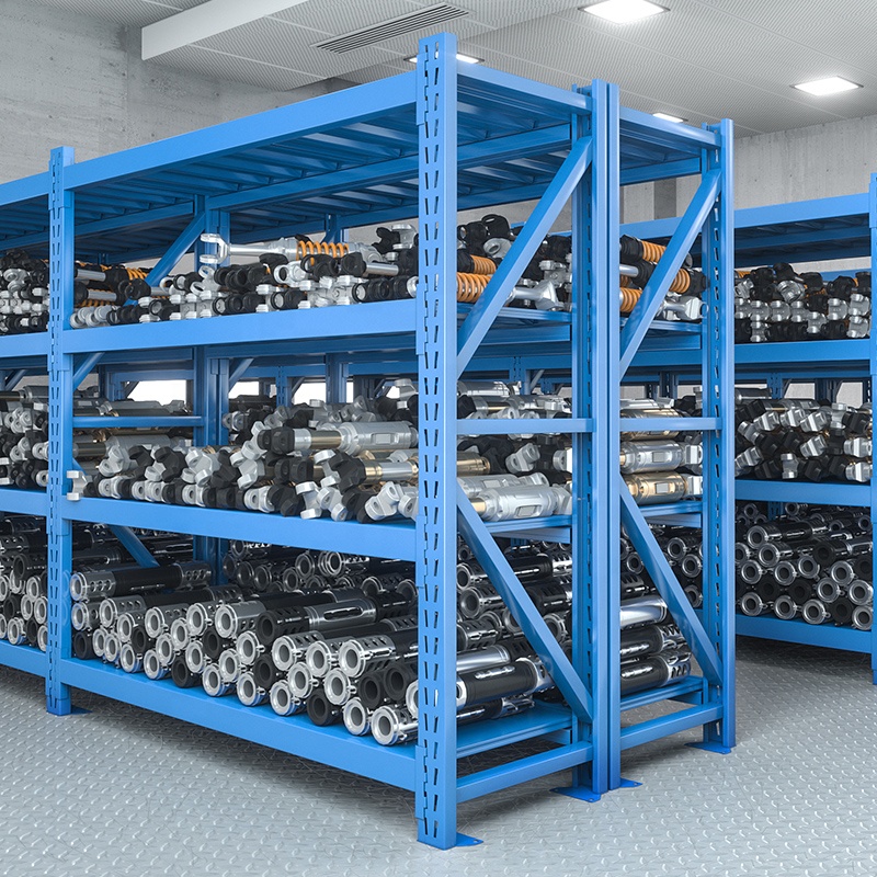 High Quality 5 Layer Steel Heavy Duty Storage Rack 1000kg Warehouse Racks Cold Room Pallet Storage with Corrosion Protection
