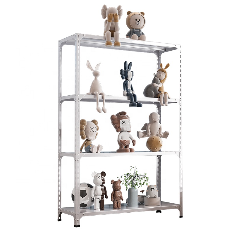 Shanghai Wholesale Household Steel Multi-Level Powder Coated Corrosion Protection Angle Steel Rack Storage Shelf 180cm Length