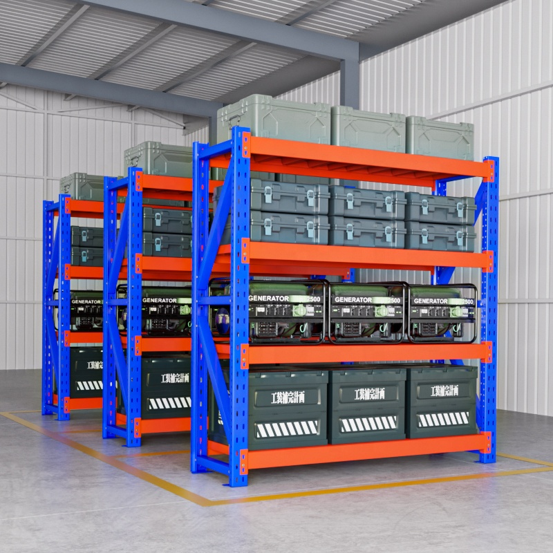 4 Tier Detachable Heavy Duty Shelving Units and Storage Rack for Garage