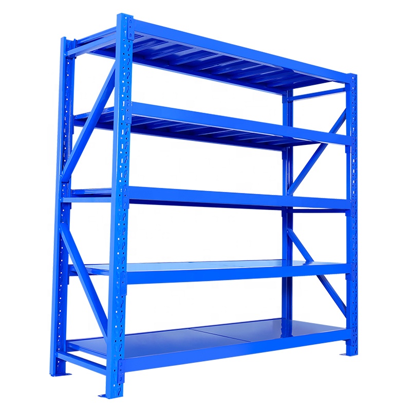 Shanghai Multi Layers 120-180KG Stacking Garage Storage System Light Duty Shelf Metal Rack