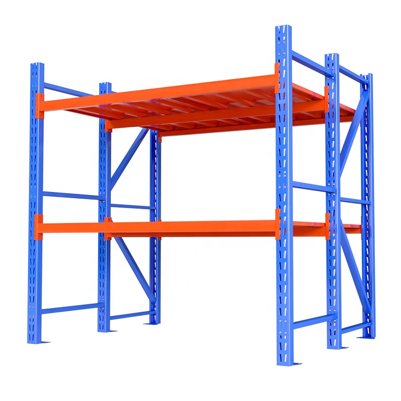 Heavy Duty Industrial Pallet Storage Racking 400kg/600kg/800kg/1500KG Capacity Per Layer Adjustable Steel Warehouse Rack