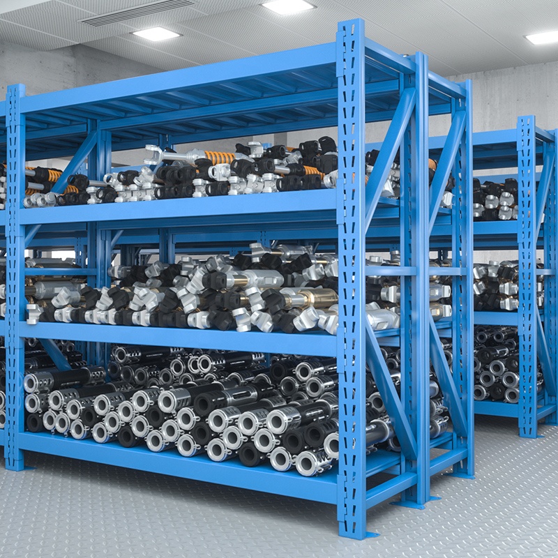 New 600kg Heavy Duty Shelving Warehouse Shelf Storages Rack Metal Shelves Units Warehouse Storage Racking