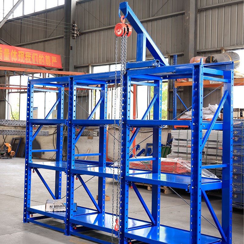 Shibang 1000KG Heavy Duty Boltless Multi-Level Steel Drawer Racking System with Powder Coated Finish for Warehouse Use