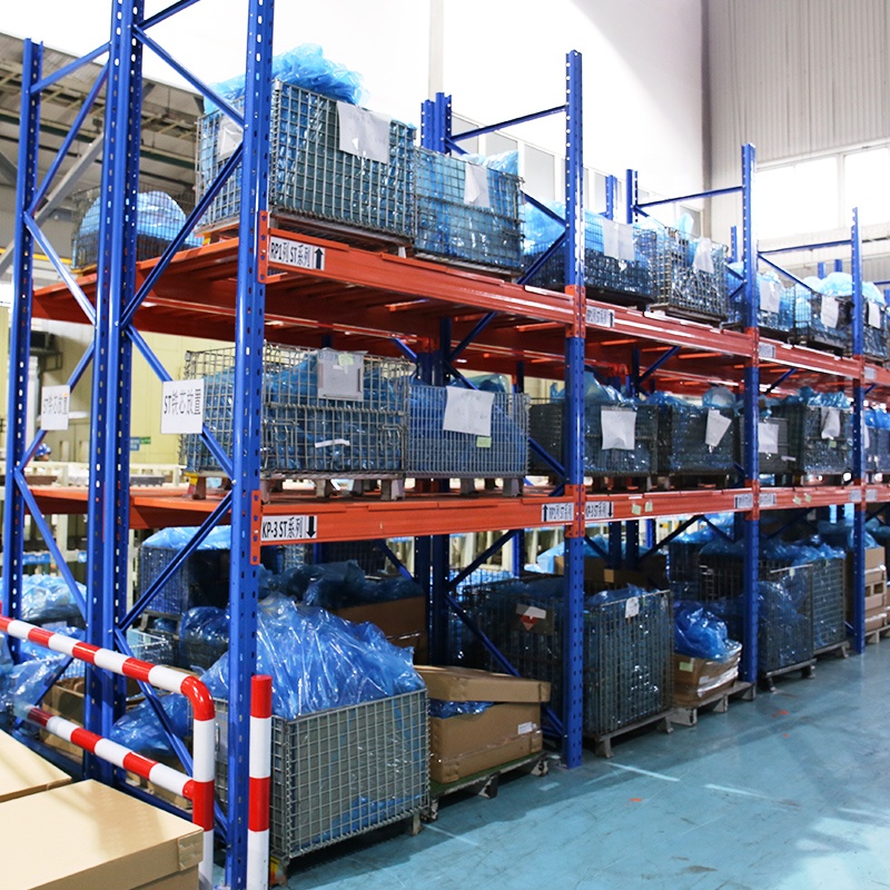 2000kg/Level Heavy Duty 5-Layer Steel Selective Pallet Rack Warehouse Racking System for Factory Storage