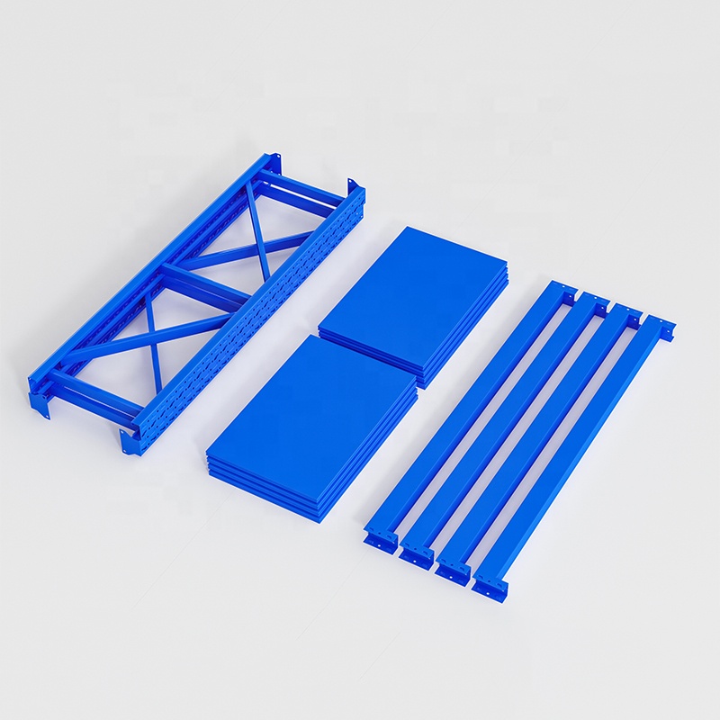 Industrial Cold Rolled Steel Multi-Layer Powder Coated Warehouse Racks with Adjustable Design for Efficient Inventory Storage