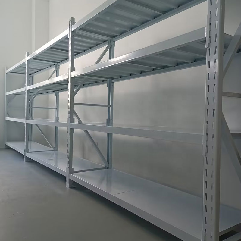 Adjustable Multi Tier Shelves High Load Heavy Duty Storage Racking 600KG Warehouse Steel Racks
