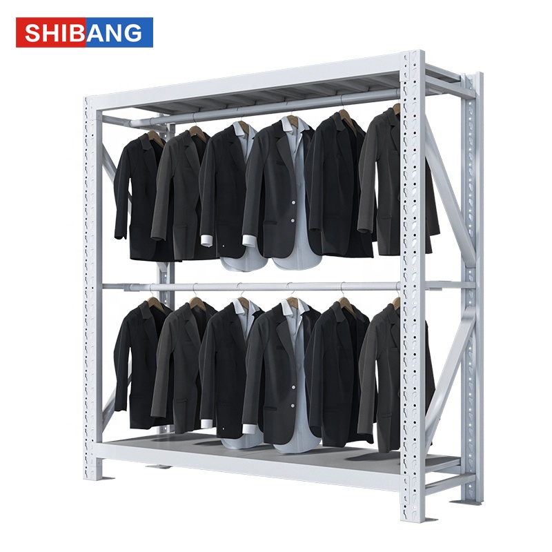 Double Single Pole Steel Garment Rack for Flexible Home Storage No Collapse Deformation Factory Direct Clothing Rack for Home