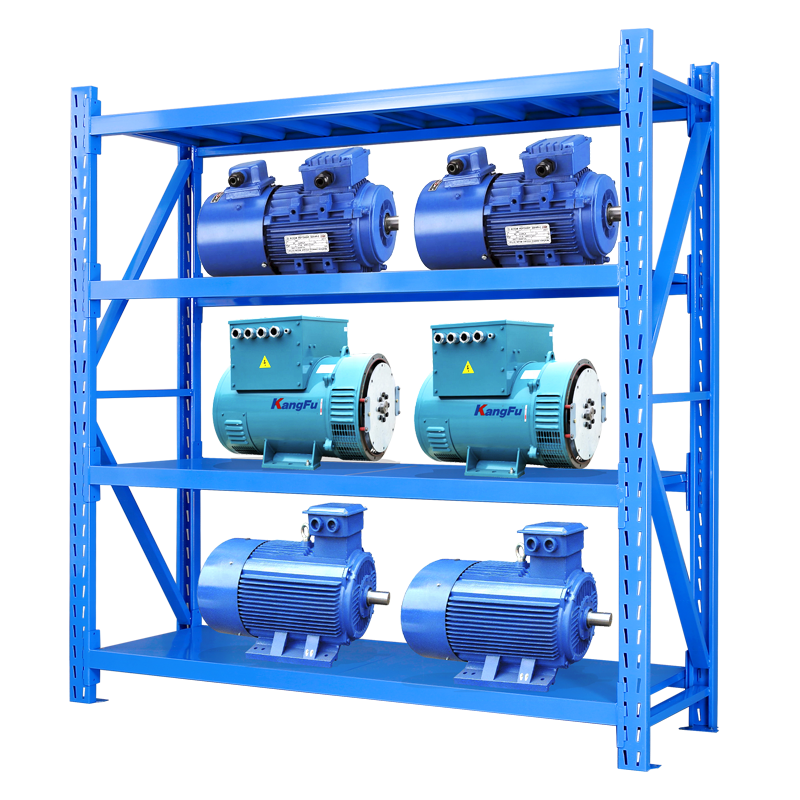 Long Span Storage Adjustable Corrosion Protection 600Kg Steel Racking Warehouse Shelving Stacking Racks Shelves