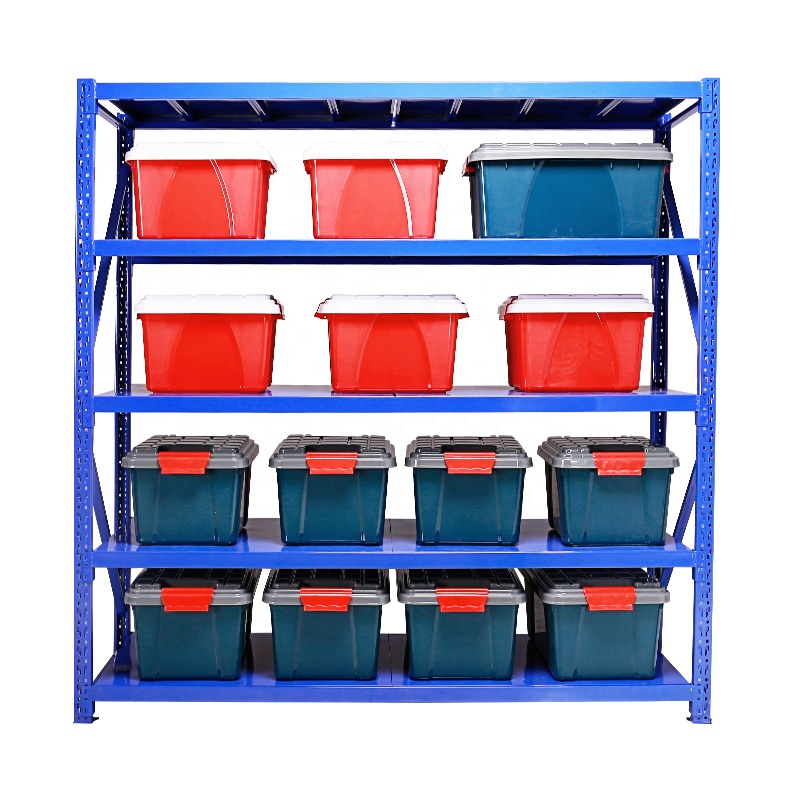 Warehouse Shelves Light Duty Storage Shelving Metal Rack Stacking Racks Boltless Racking Shelves
