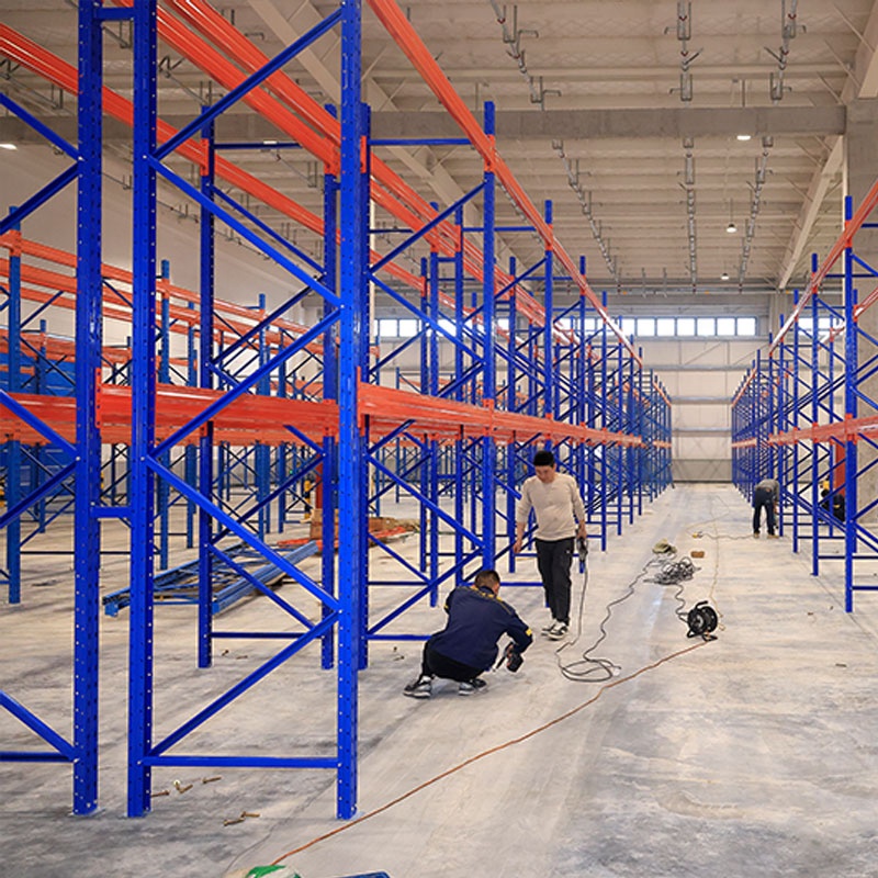 4000KG Load High Quality Q235B Steel Box Beam Selective Heavy Duty Pallet Rack System Shelving Rack