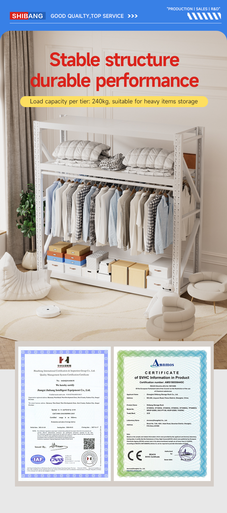 Storage Rack Option 4