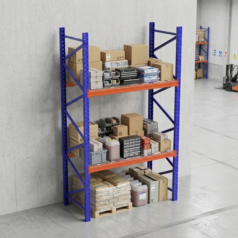 Steel Box Beam Pallet Shelving Racking Heavy Duty Pallet Racking System for Warehouse Storage