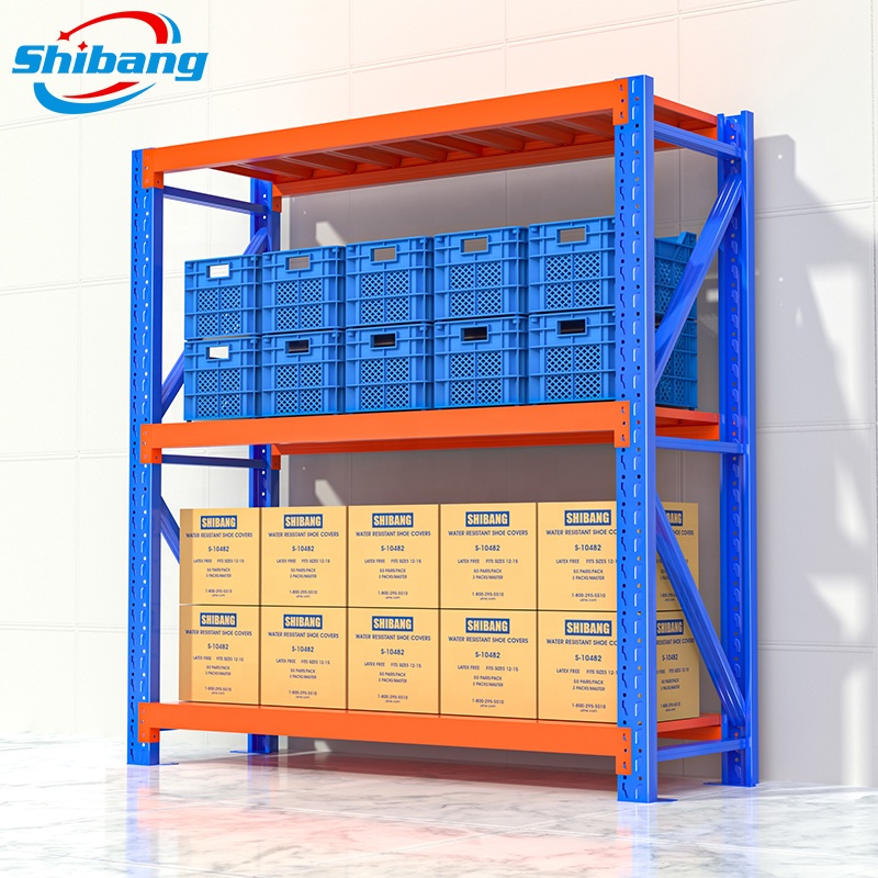 Factory Customized 500KG Heavy-Duty Warehouse Rack Adjustable Height Pallet Shelving for Industrial Storage Easy Assembly