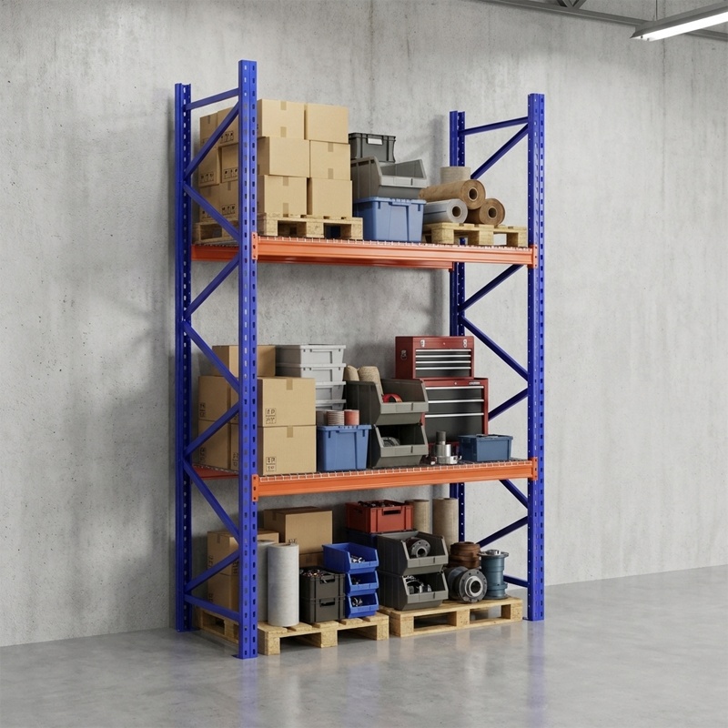 Custom Pallet Racking for Warehouse Storage Multi-level Storage Racks Industrial Shelving Units High-quality Cold-rolled Steel