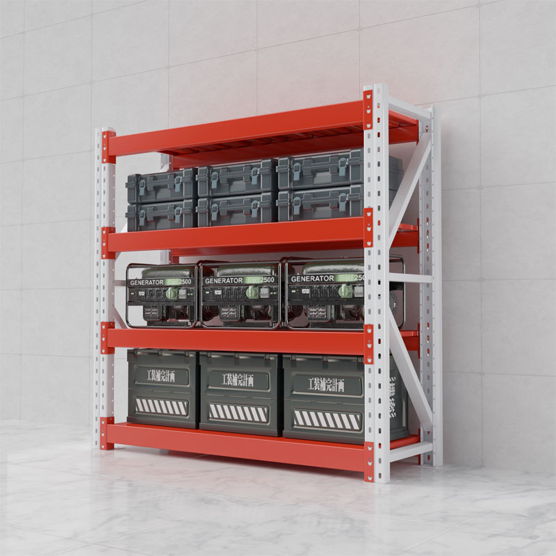 SHIBANG Boltless Adjustable Industrial Heavy Duty Racking System Warehouse Steel Storage Racks Shelving