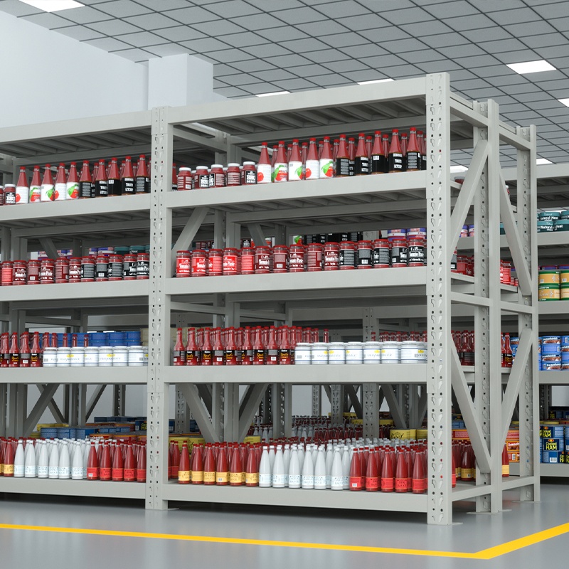5 Tier Metal Storage Rack Shelf Industrial Racking System Warehouse Boltless Storage Rack