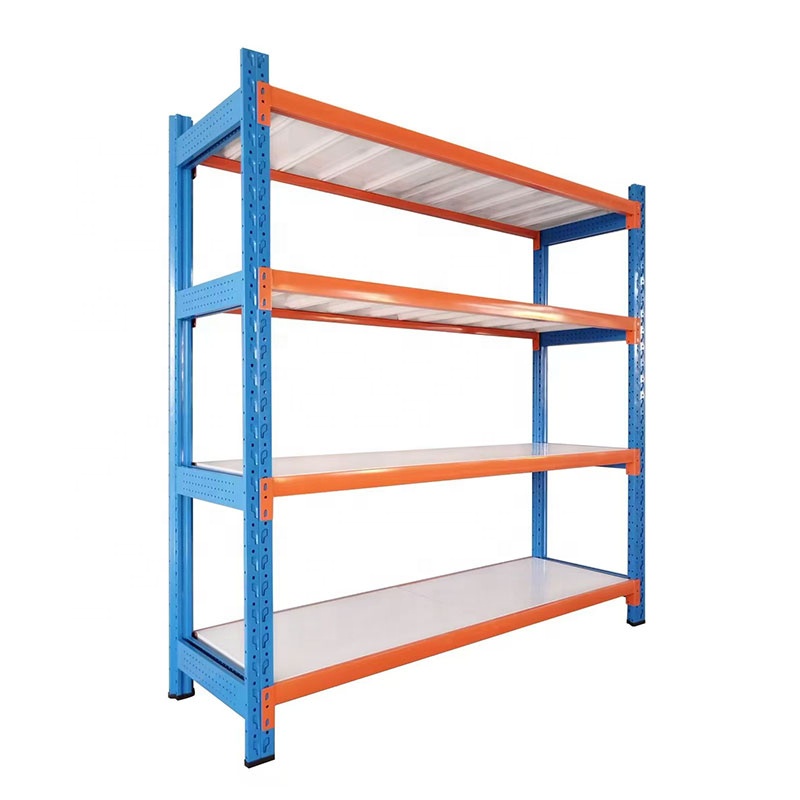 New High Quality 4 Tier 2000X600X2000mm Medium Duty Longspan Steel Shelving Stacking Racks for Garage & Warehouse Storage