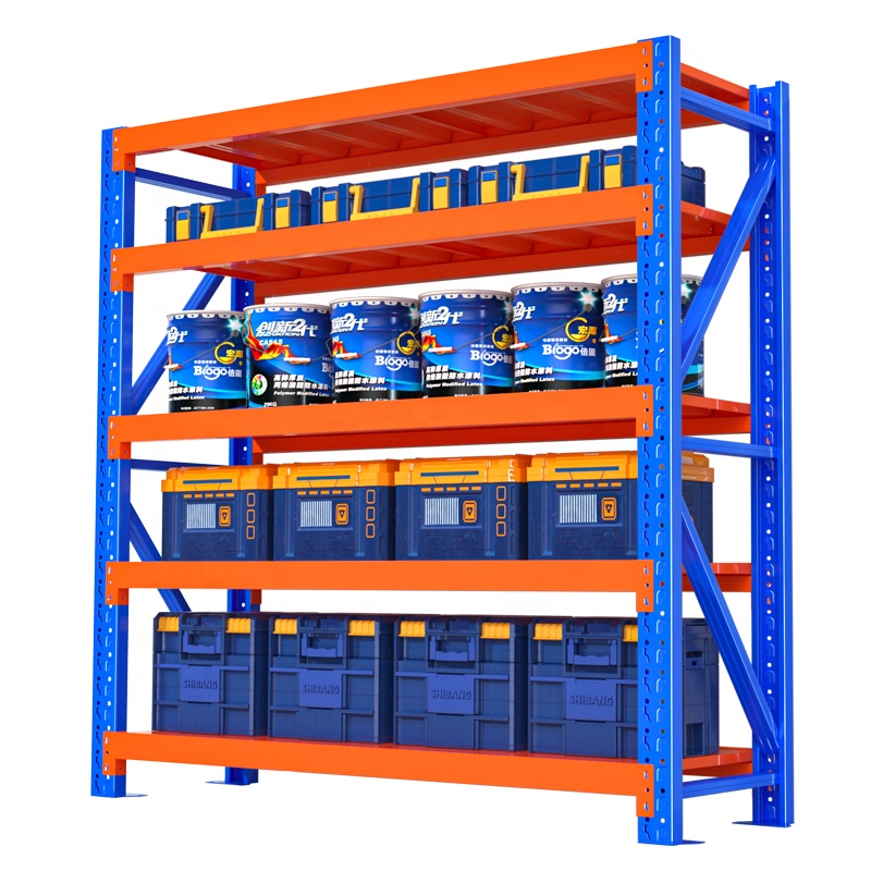 Customization Garage Warehouse Rack Adjustable Bolts Storage Stacking Racks Pallet Steel Metal Shelving Shelves for Industrial