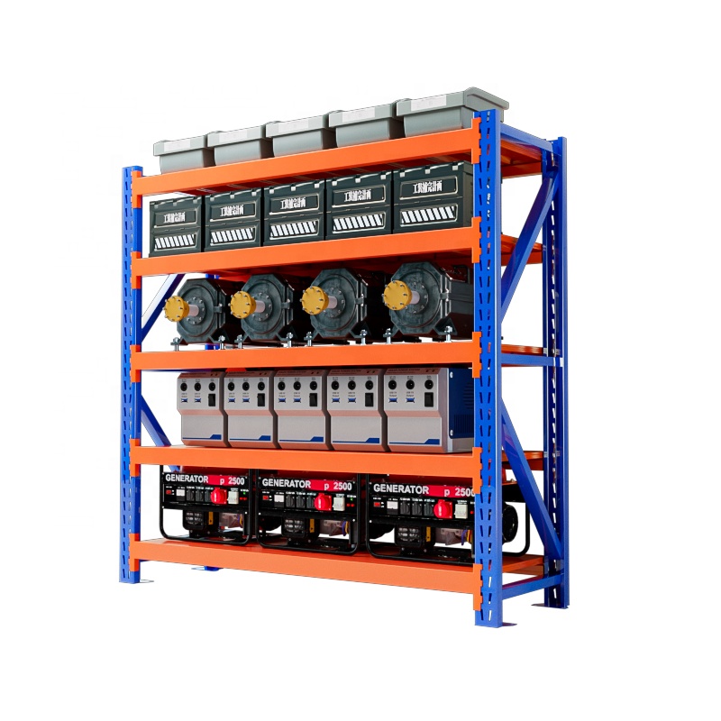 Shibang Adjustable Multi Tier Shelves 600KG High Load Storage Racking Warehouse Steel Racks