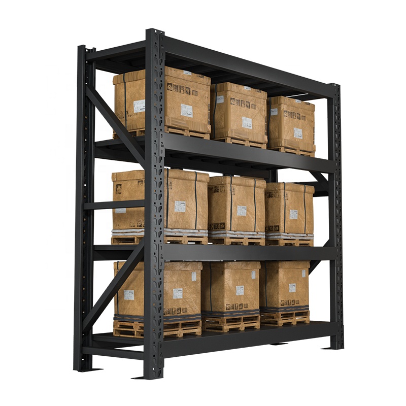 18 Years Factory Customized CE ISO Certificate 120-1000KG Load Per Layer Steel Shelving Warehouse Racks for Garage Box Storage