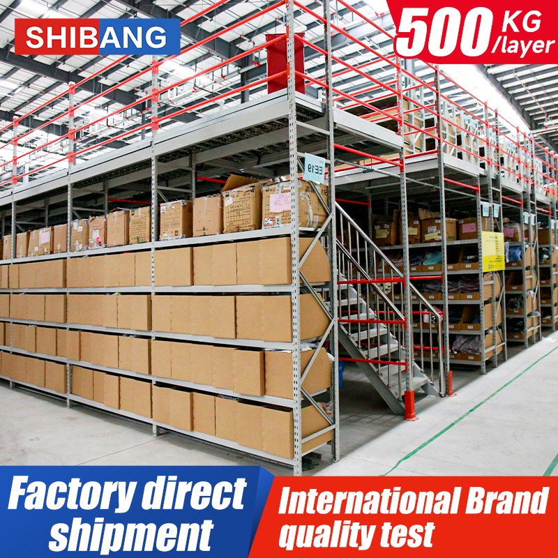 500KG Load Mezzanine Second Floor System Racking Mezanine Rack Warehouse Mezzanine Factory Price