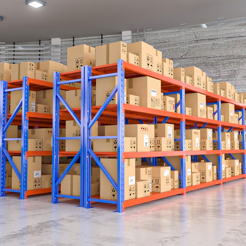 China Manufacturer Factory Heavy Duty Mutil Layer Steel Warehouse Rack with Corrosion Protection 500kg Loading Shelf for Storage