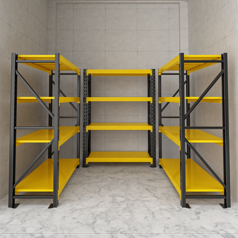 High Quality Metal 4 Tier Warehouse Racking Systems Storage Racks for Automobile Parts
