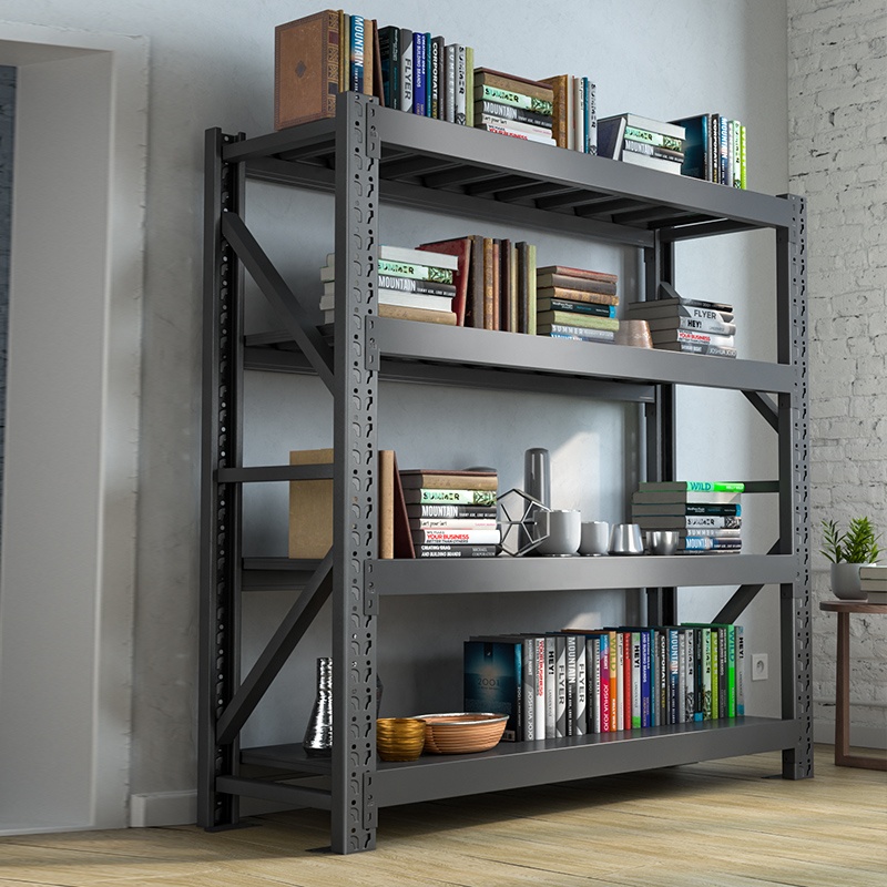 New Design Steel Frame 4/5 Layer Garage Stacking Shelf 300KG Heavy Duty Warehouse Storage Rack