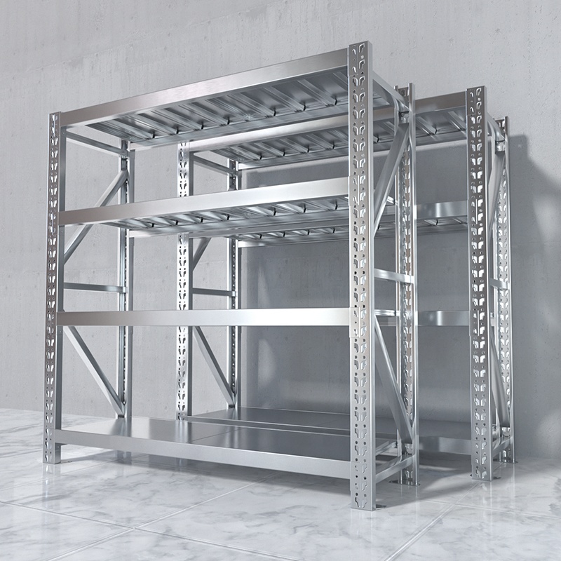 Warehouse Industrial Storage Racks Tool Rack Home Supermarket Shelves 304 Stainless Steel Shelves