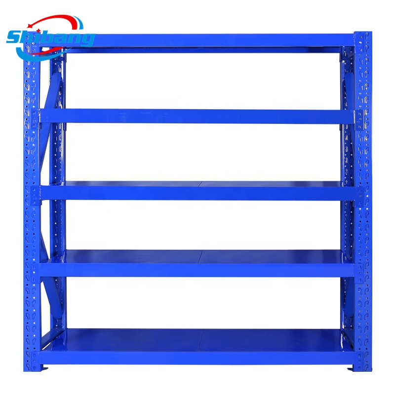 Adjustable Flexible Steel Shelving Long Span Bolted Racks Storage Racks Shelving Units Warehouse Racks