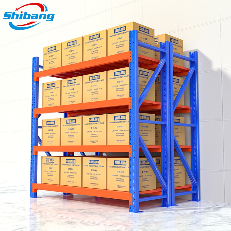 Factory Customized 500KG Heavy-Duty Warehouse Rack Adjustable Height Pallet Shelving for Industrial Storage Easy Assembly