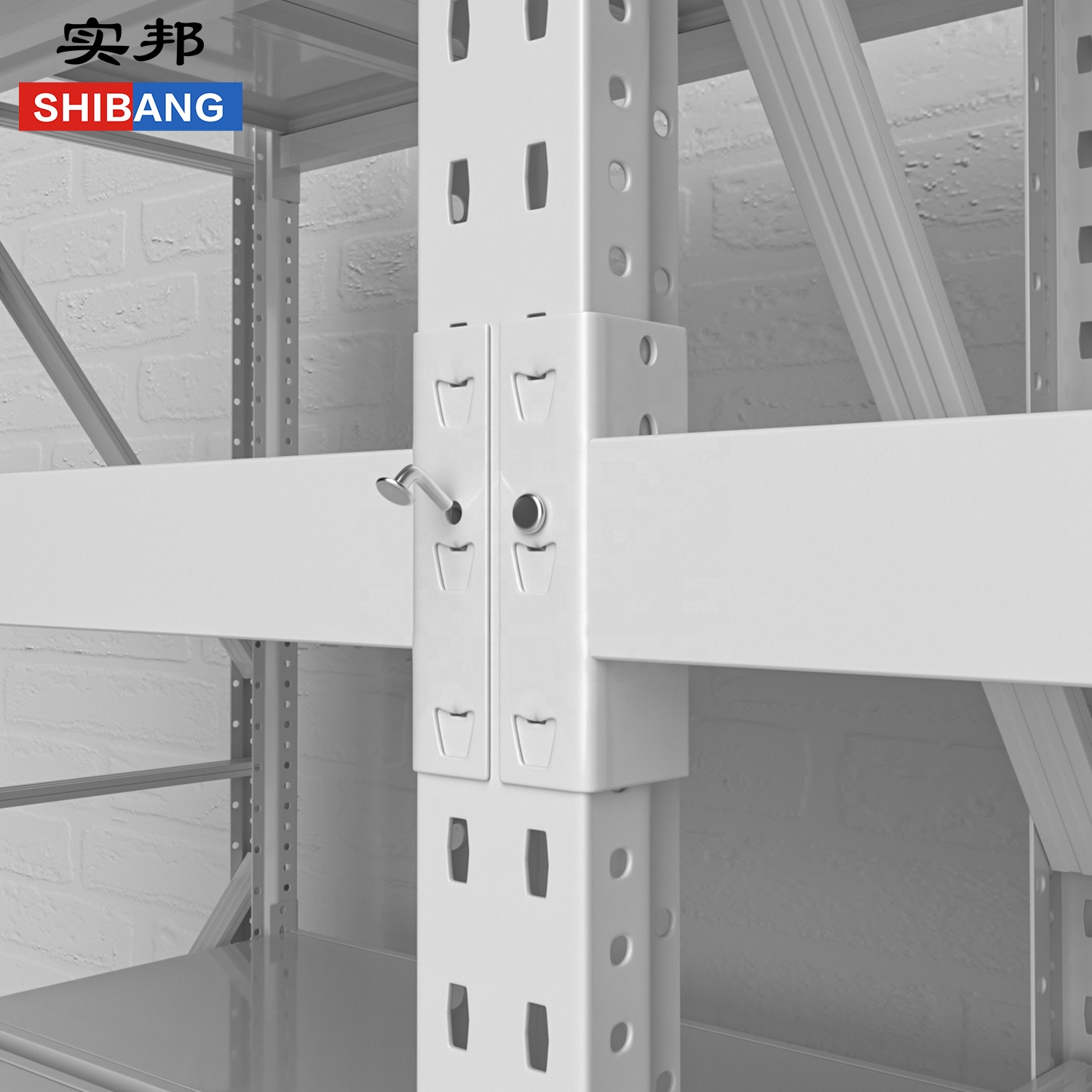 Multi-Level Garage High Capacity Heavy Duty Adjustable CE/ISO Certified Steel Warehouse Rack Shelves