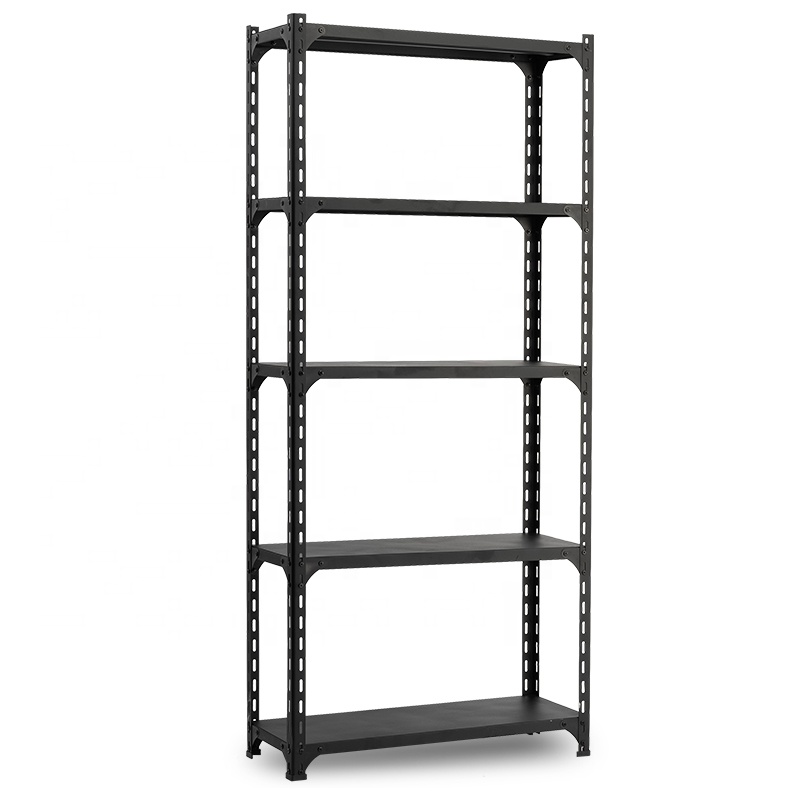 Wholesale Home Storage Shelves Units Household Angle Steel Storage Shelf Rack for Shop