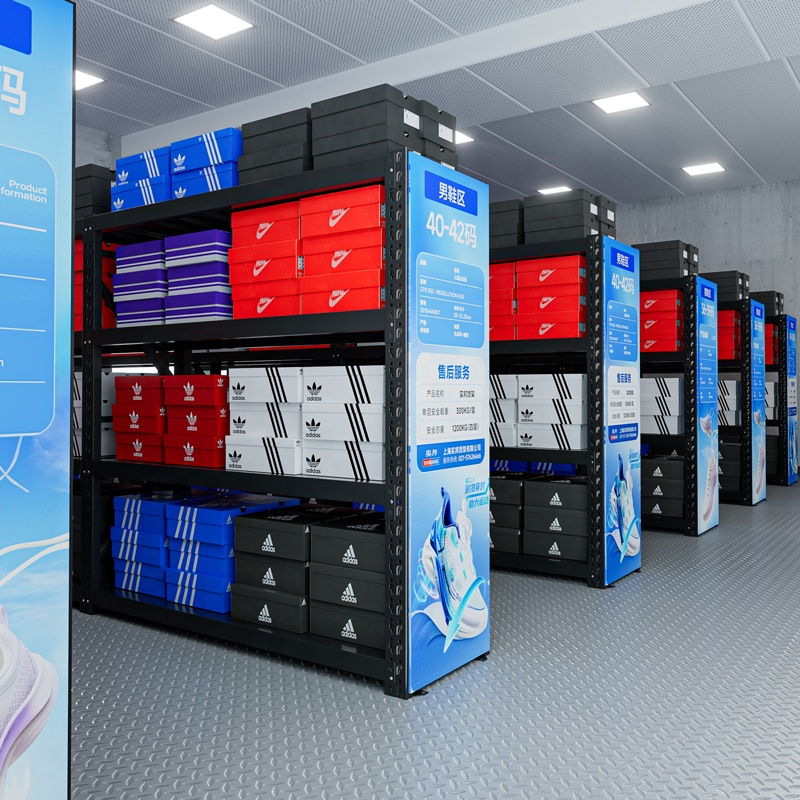 Boltless Rack System Storage Racks Shelving Units Storage Shelves 180KG Shelves for Warehouse