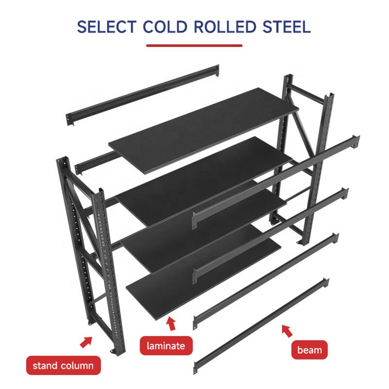 Shibang 300KG Adjustable Boltless Pallet Racking Long Span Storage Shelving Units Garage Metal Stacking Racks & Shelves