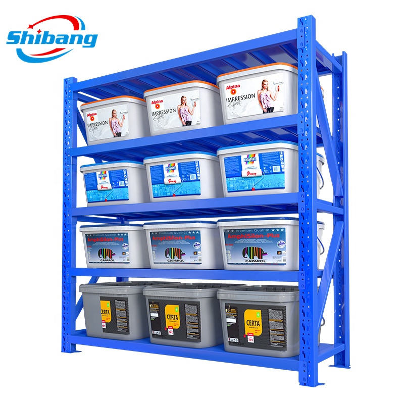 Adjustable Flexible Steel Shelving Long Span Bolted Racks Storage Racks Shelving Units Warehouse Racks