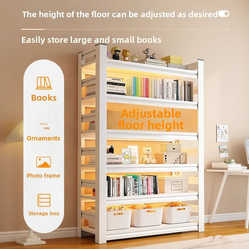 Steel Metal 5 Layer Display Racks for Kitchen/Garage Retail Stores Shopping Mall Light Duty Shelves