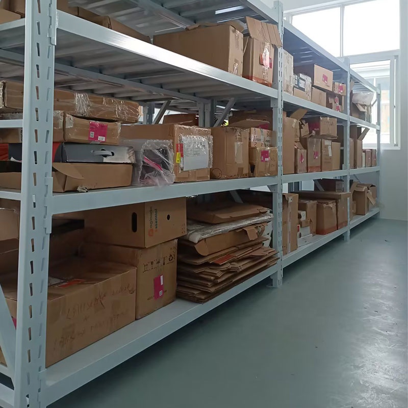 Industrial Heavy Duty Steel Warehouse Storage Racks Multi-Level Boltless Design Powder Coated 500kg Capacity