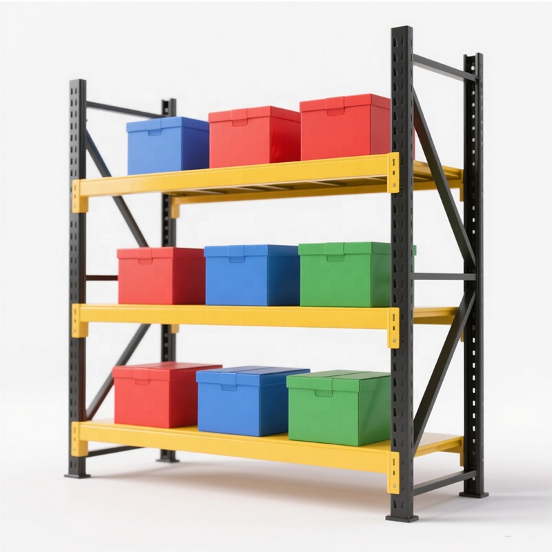 Premium Adjustable Shelving Units for Efficient E-commerce Fulfillment and Industrial Warehouse Organization