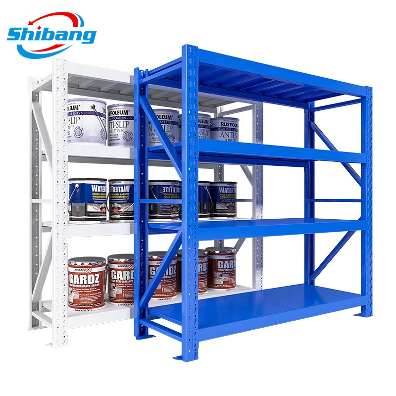 Adjustable Flexible Steel Shelving Long Span Bolted Racks Storage Racks Shelving Units Warehouse Racks