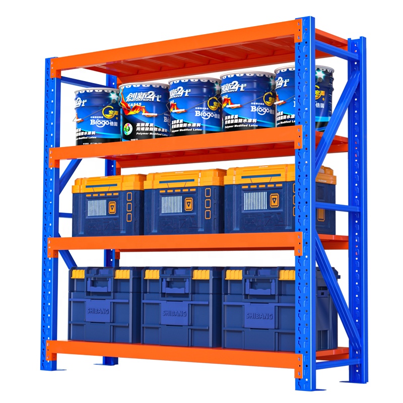 18 Years Factory Customized 120-1000KG Per Layer Steel Shelving Warehouse Racks for Garage Storage