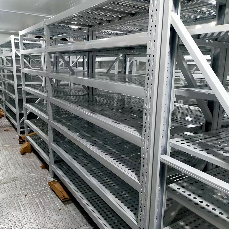 Factory Low Price Warehouse Racking System Rack Shelves Storage Racks with Hollowed-out Shelves