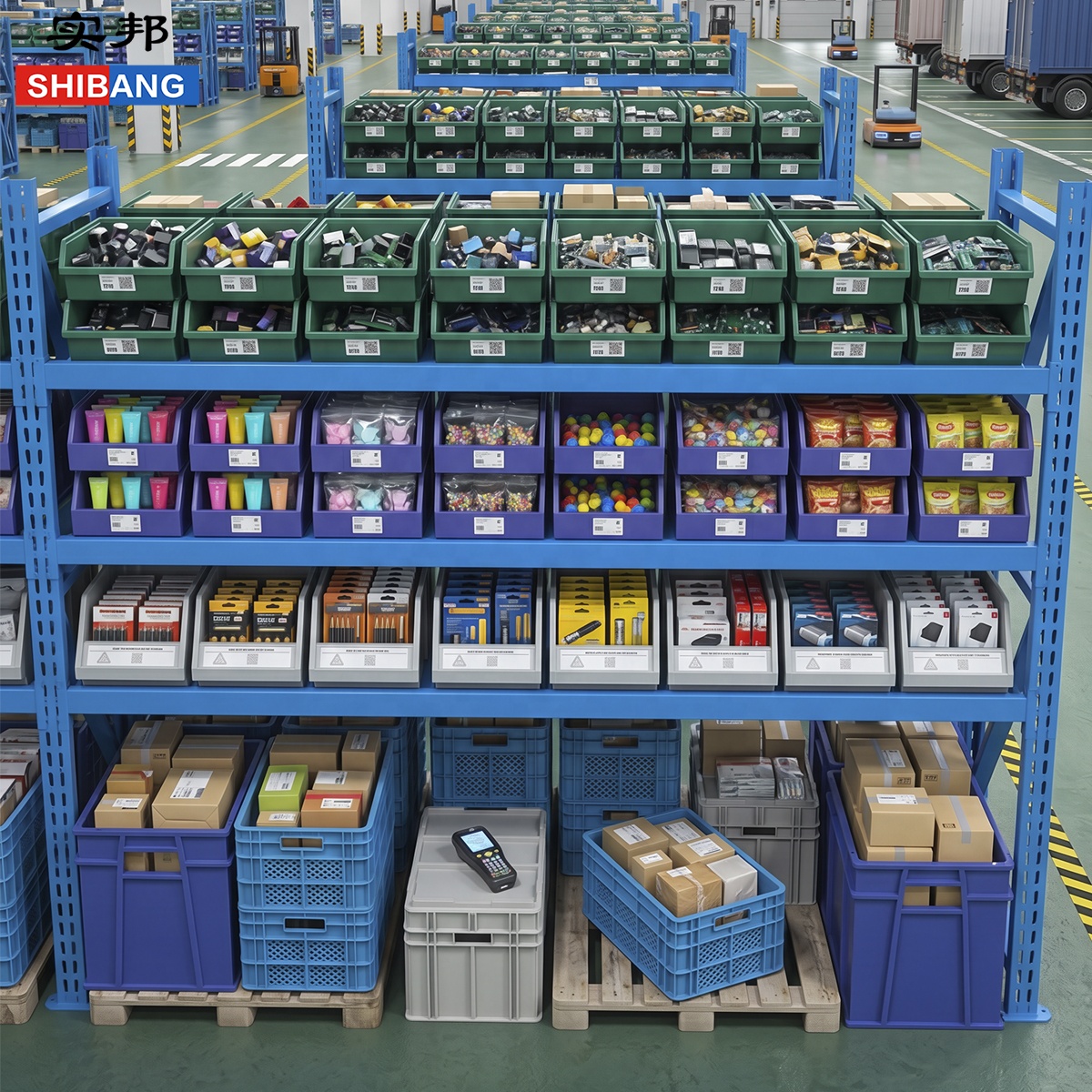 Factory Price Heavy Duty Warehouse Storage Rack 1000kg Load Adjustable Steel Industrial Pallet Racking System for Storage