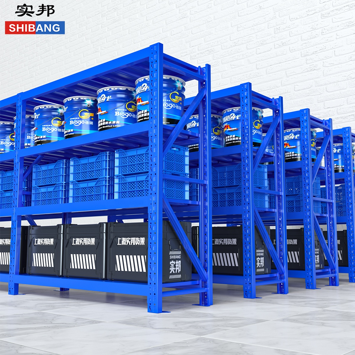 High Quality Steel Storage Shelf Factory-Made Storage Racking Warehouse Storage Rack Shelf
